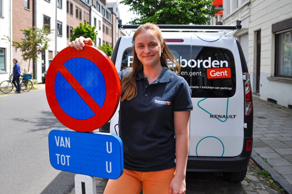 Vergunning parkeerverbod Gent