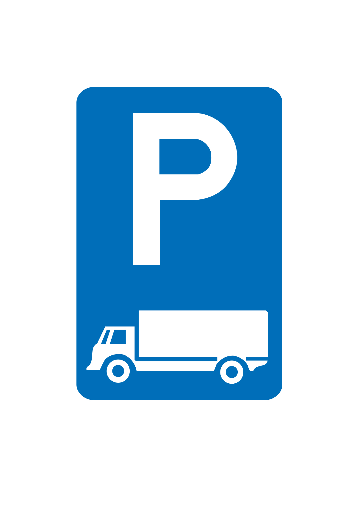 E9C parkeren uitsluitend voor lichte vrachtauto's