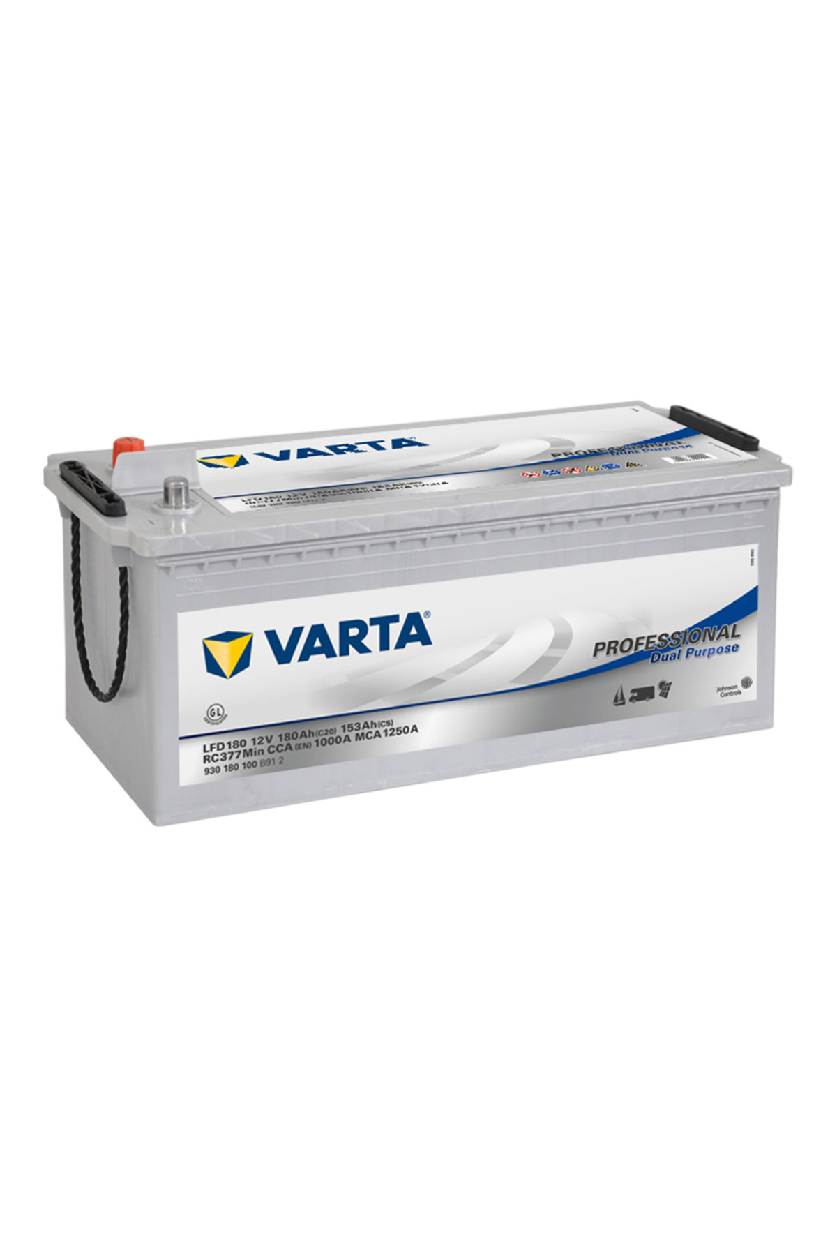 Varta LFD180 12V 180Ah Professional MF accu