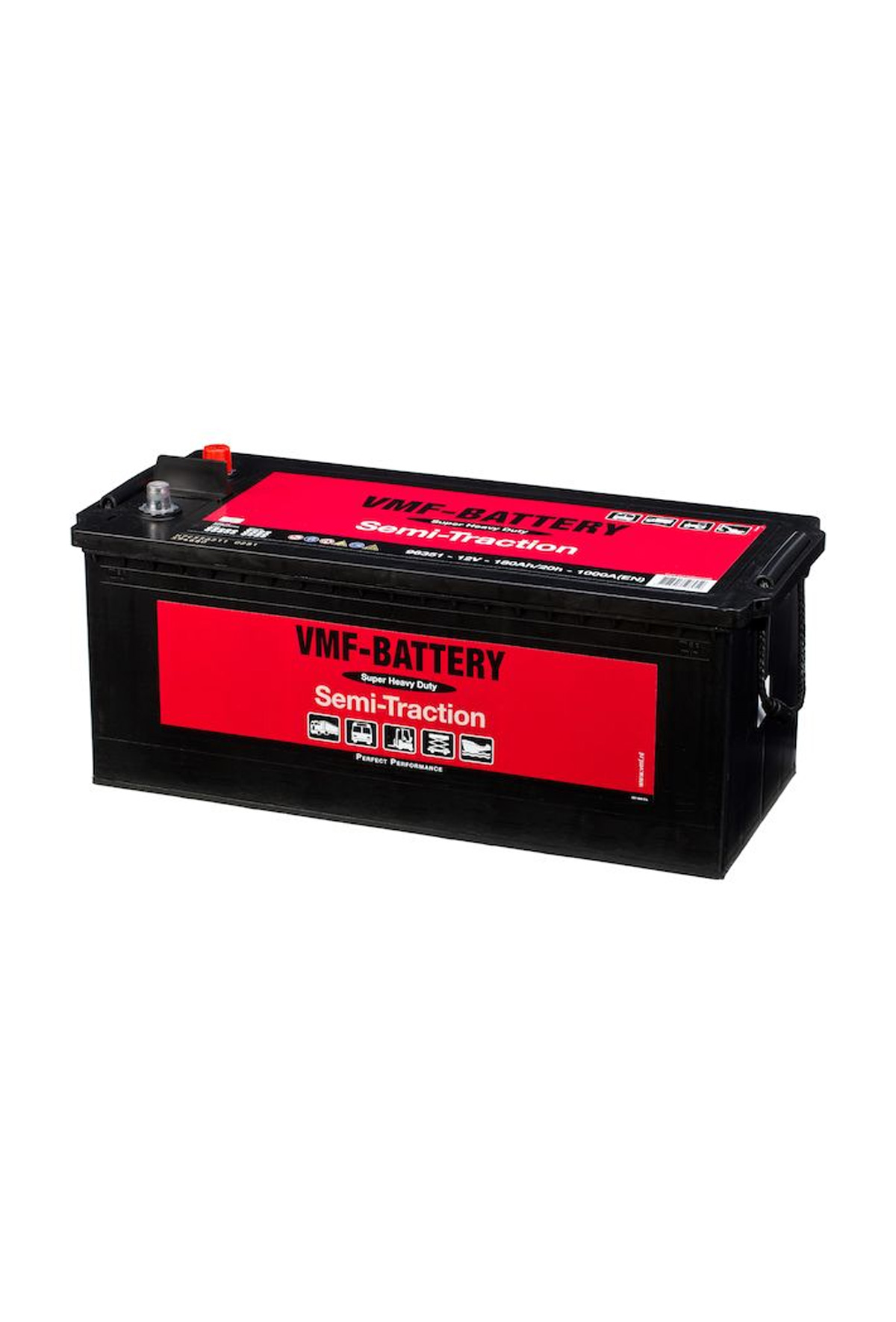 VMF 230Ah Semi tractie batterij 12V